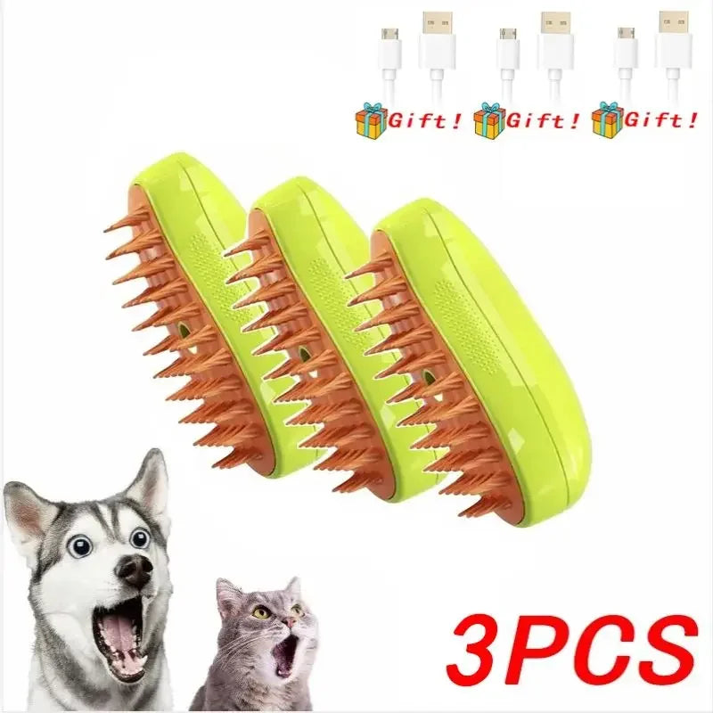 Steam Grooming Brush
