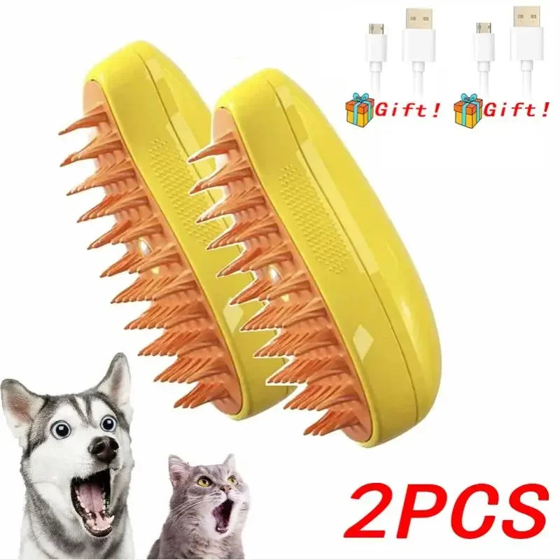 Steam Grooming Brush