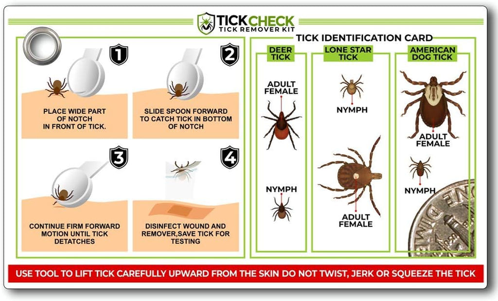 Tick Remover Spoon (1 Set, 3 Spoons)