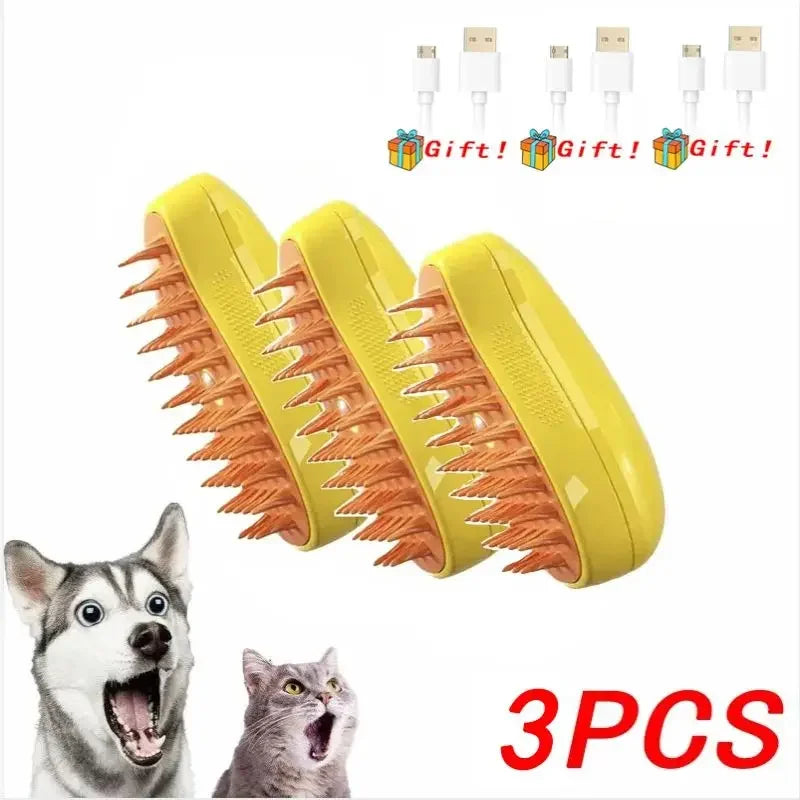 Steam Grooming Brush