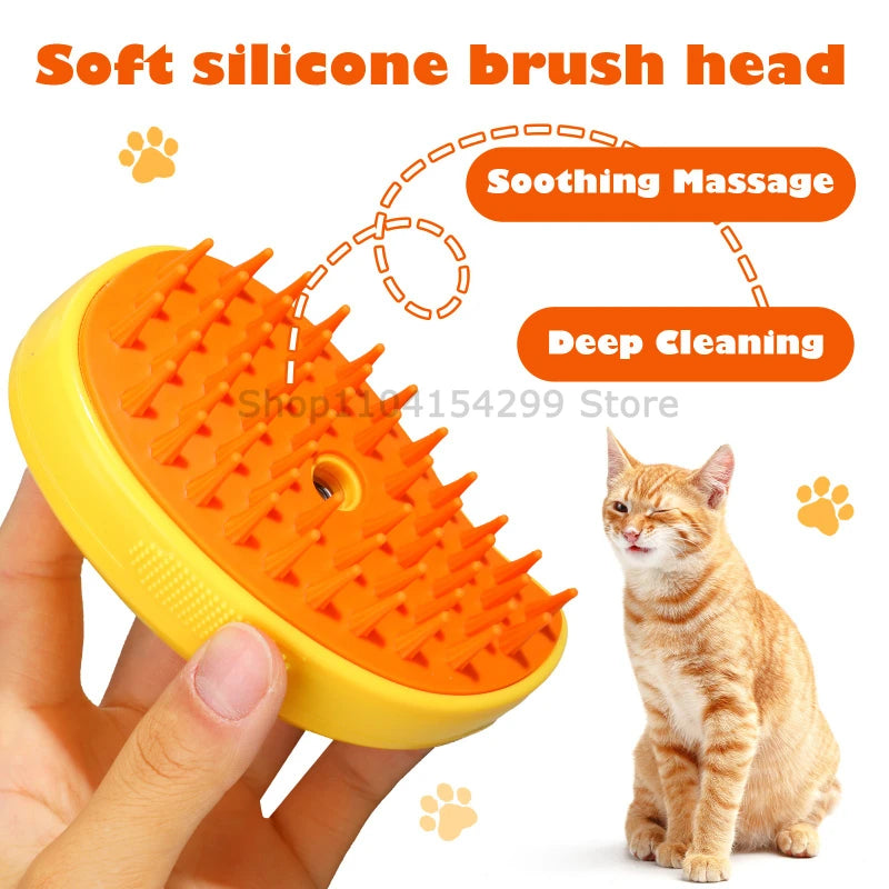 Steam Grooming Brush